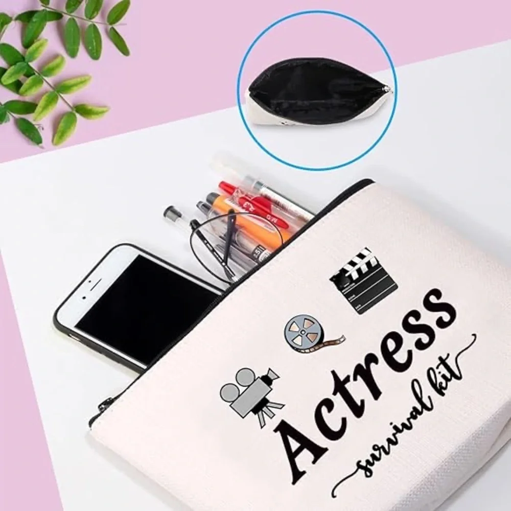 GJTIM women’s Actress Survival Kit Graphic Makeup Bag